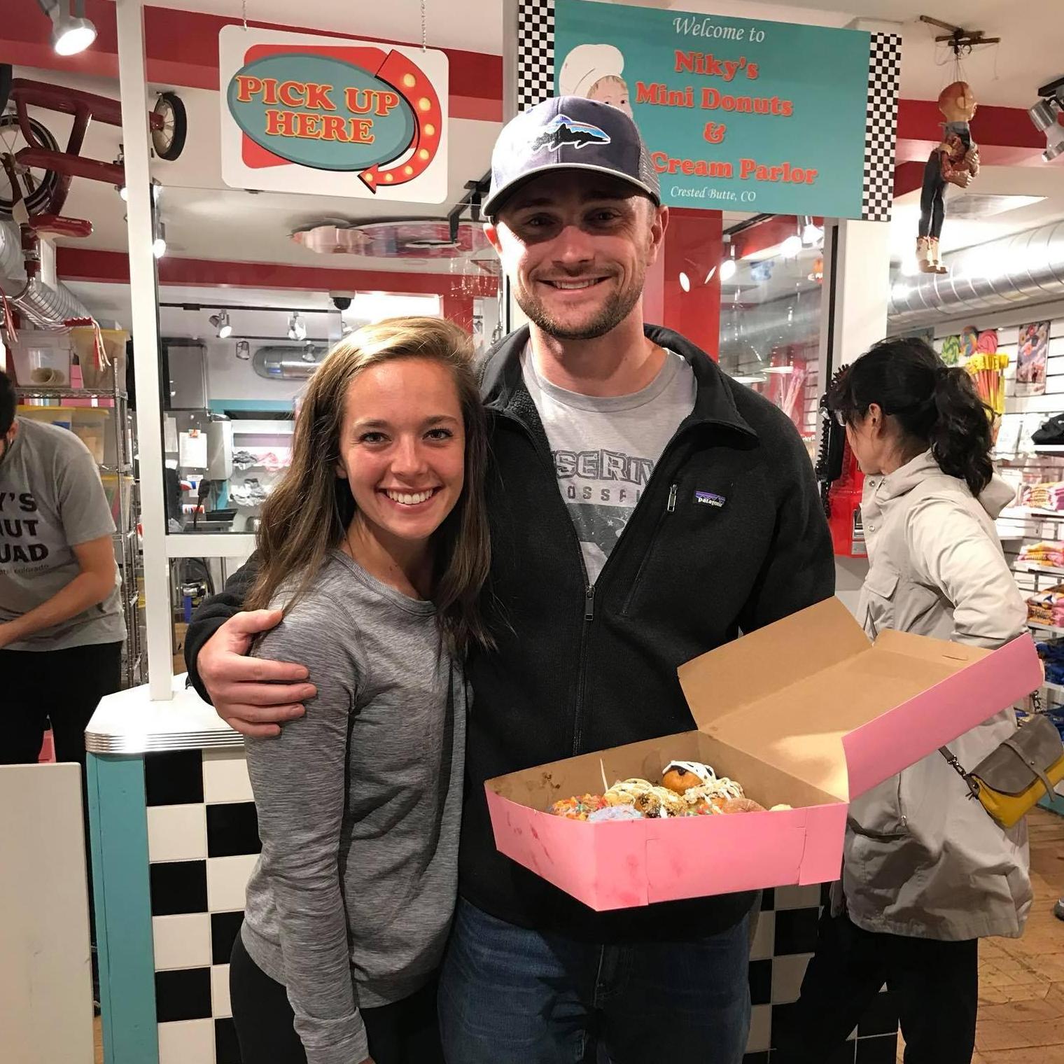 Niky's is our favorite place to get doughnuts. Check it out during our wedding and let us know what you think!