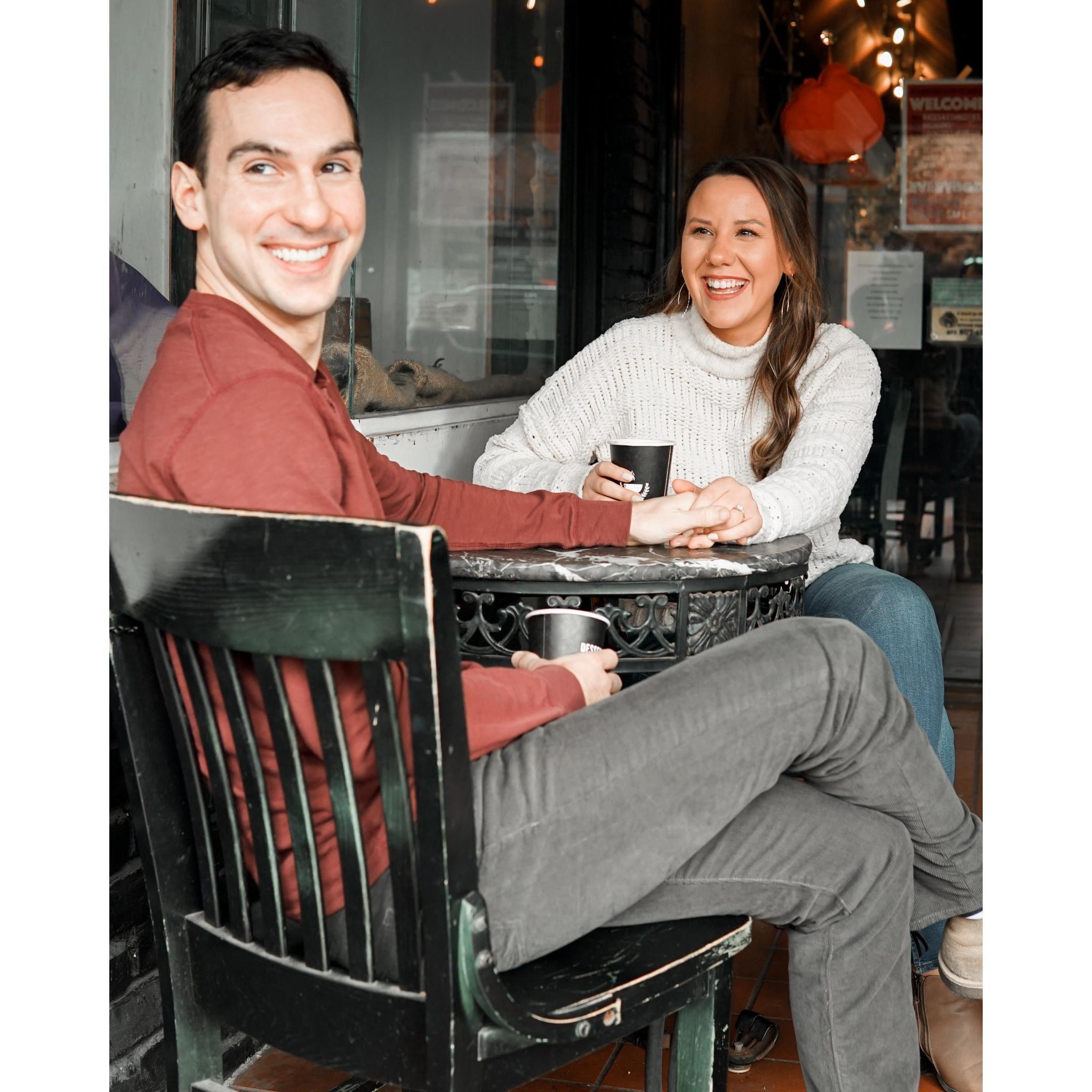 Photoshoot at Dessert Oasis where we had our first date! By Jeff Vito. 2020