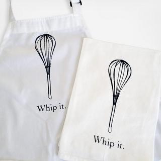 Whip It Kitchen Towel & Apron Set