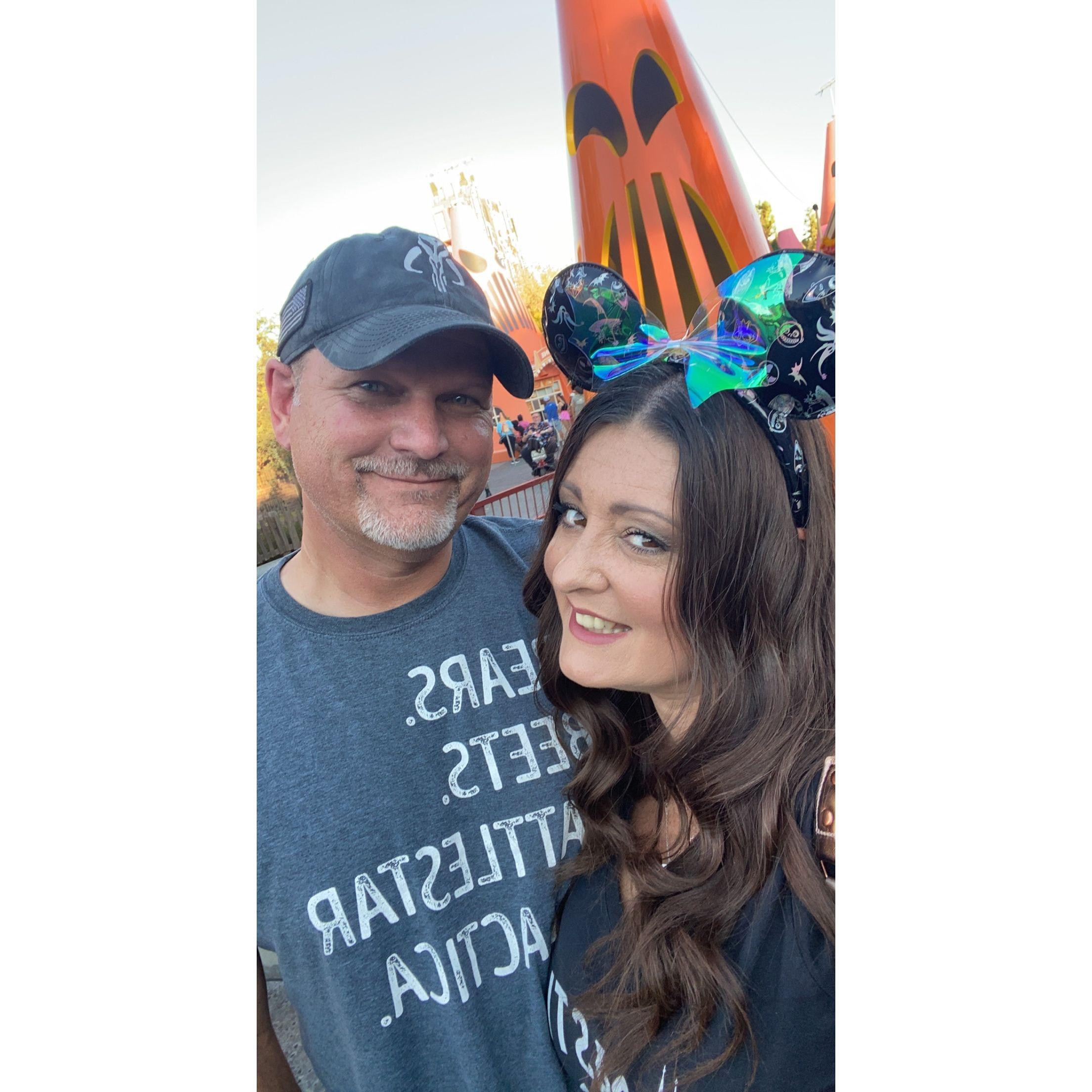 Disney date ❤️ One of our favorite places to go together