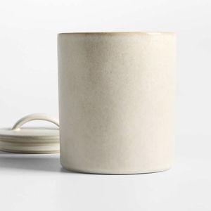 Juno Medium Recycled Stoneware Canister