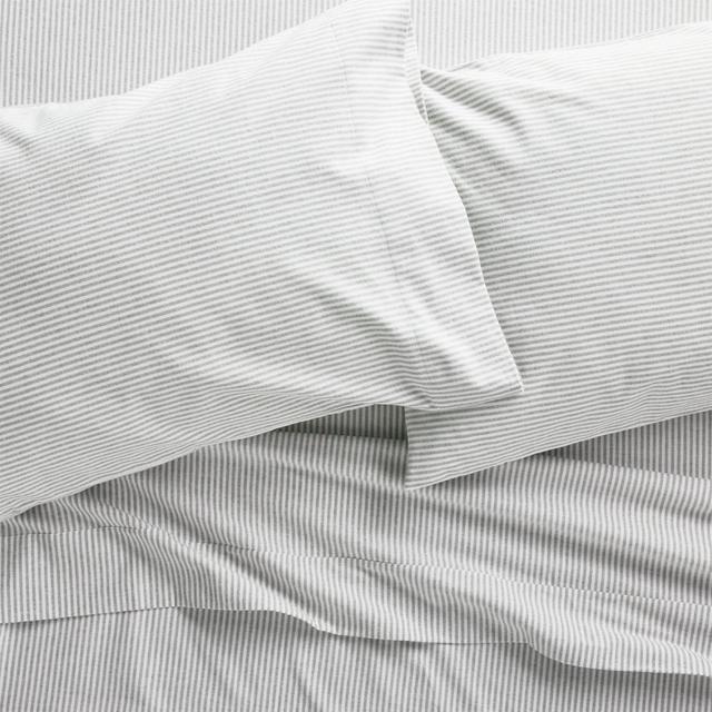Stripe Flannel Sheet Set King
