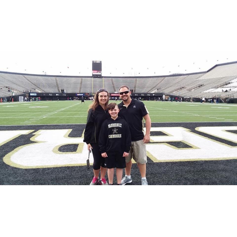 Vandy spring scrimmage, April 2019