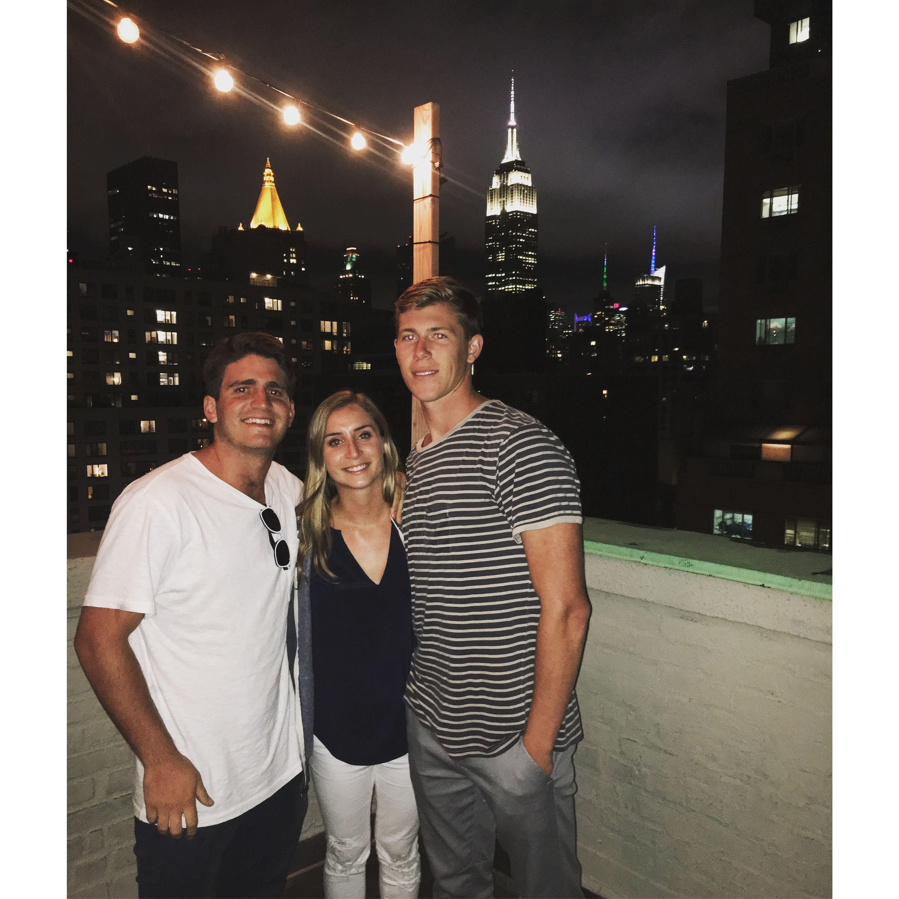 2017 Natalie has an internship in New York