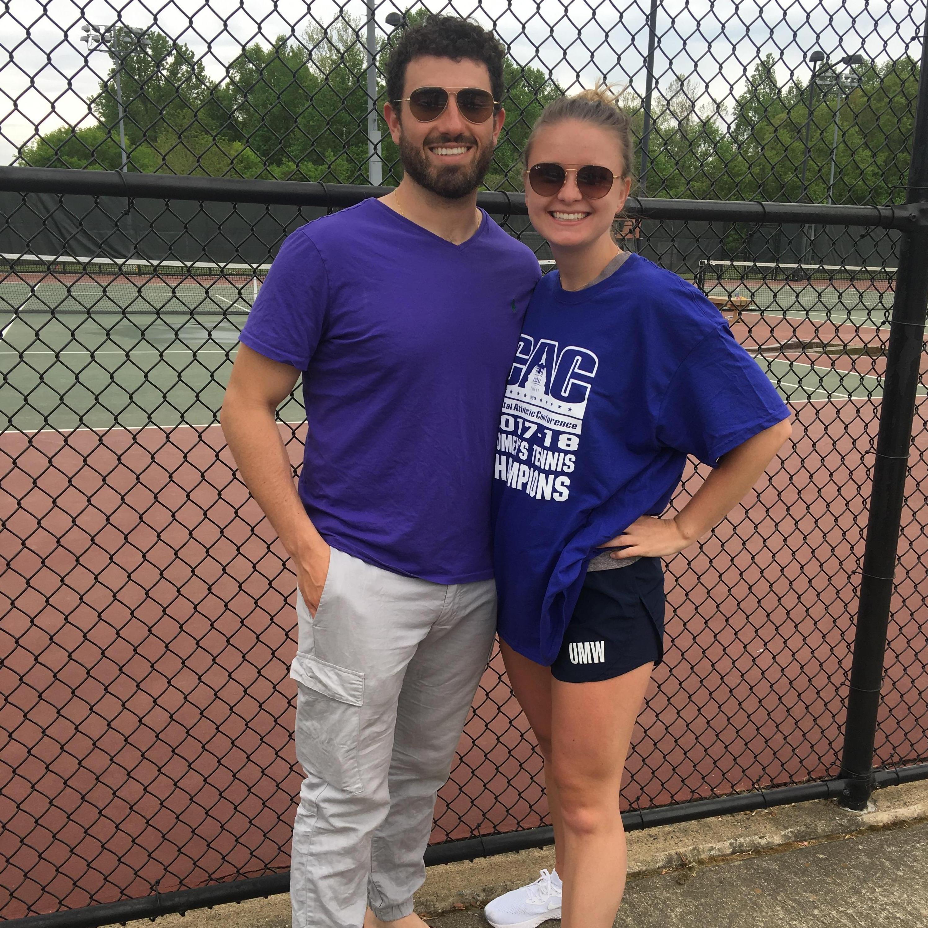UMW CAC Women's Tennis Champions