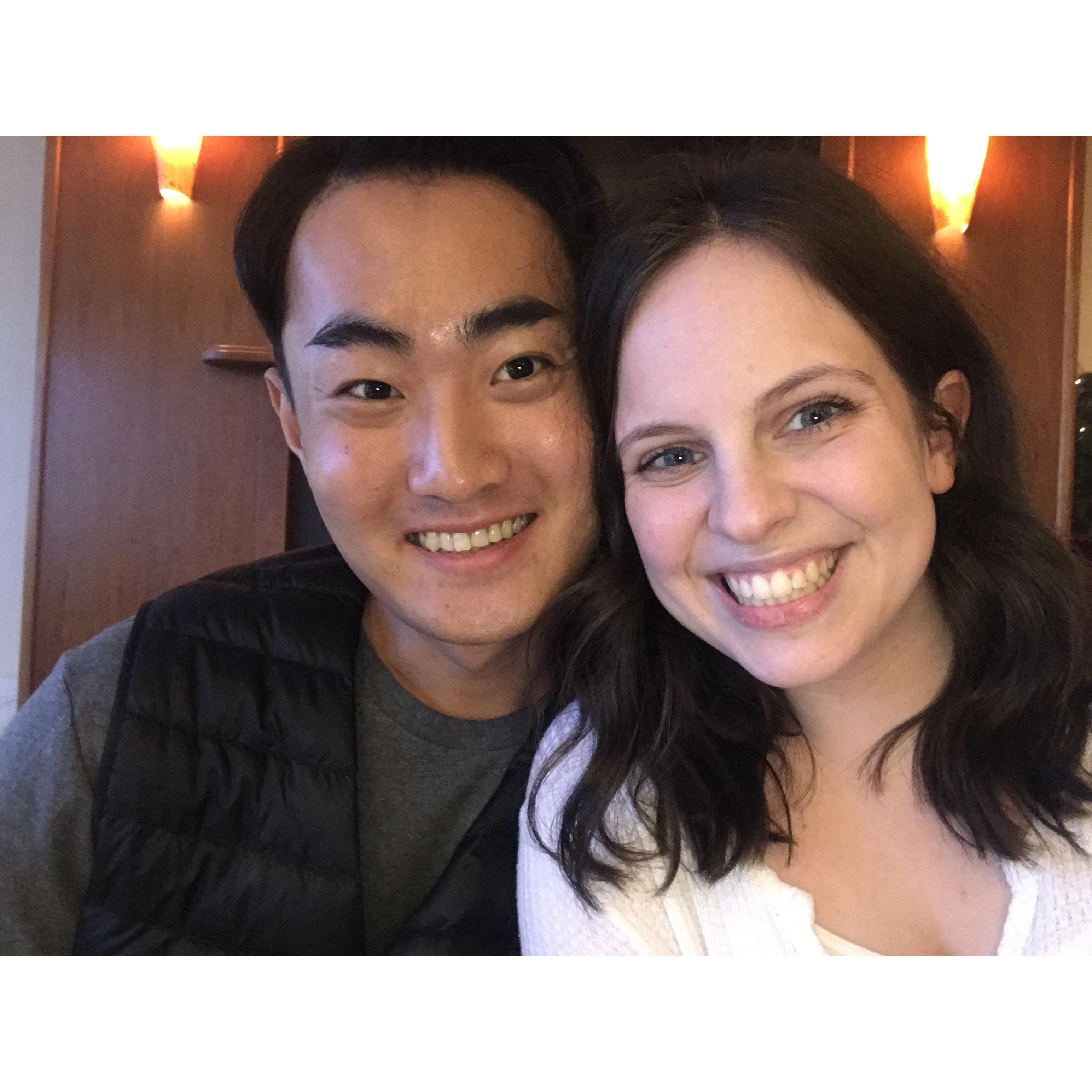 Dec. 22nd -- Ian comes home for Christmas!