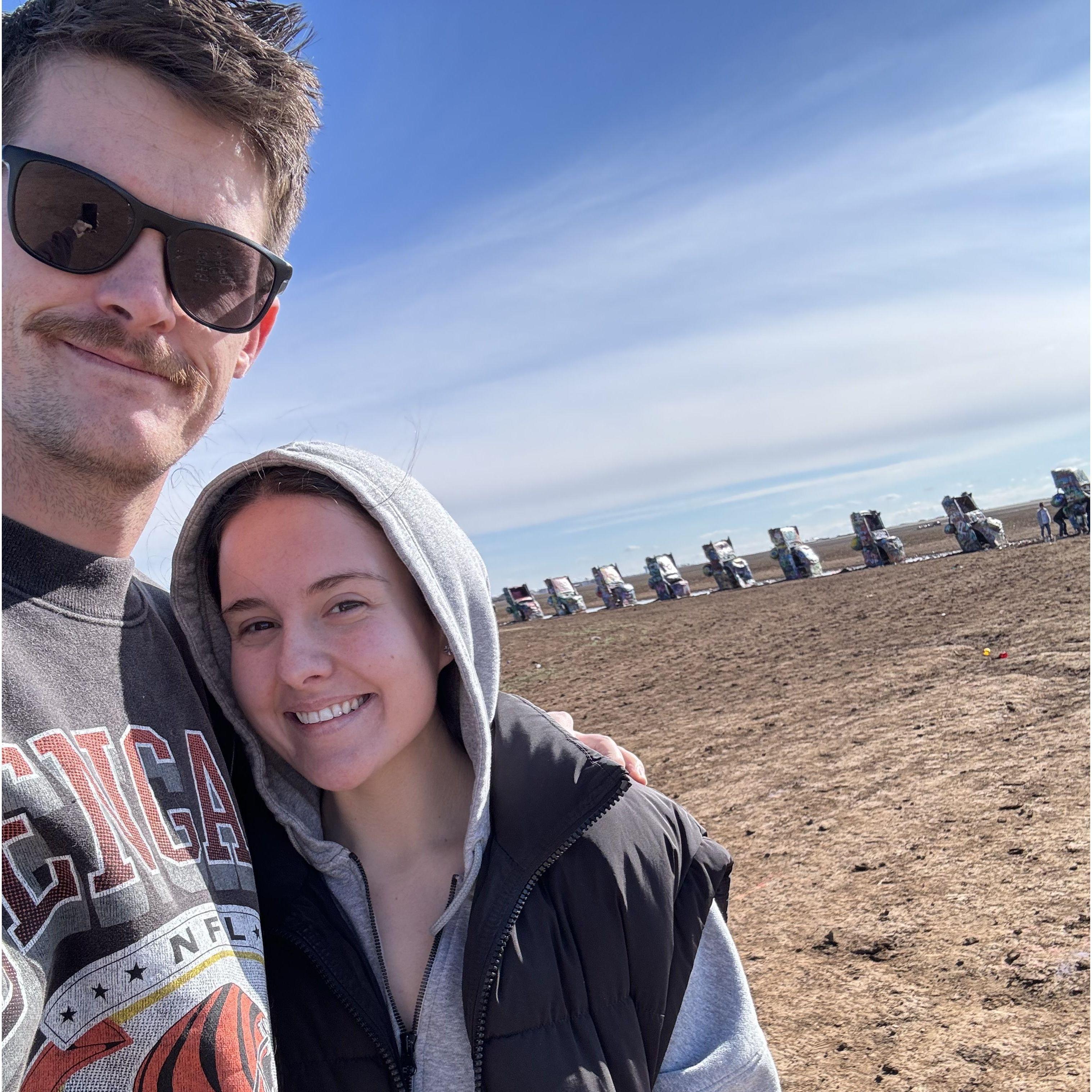 Taylor's first trip to Amarillo!