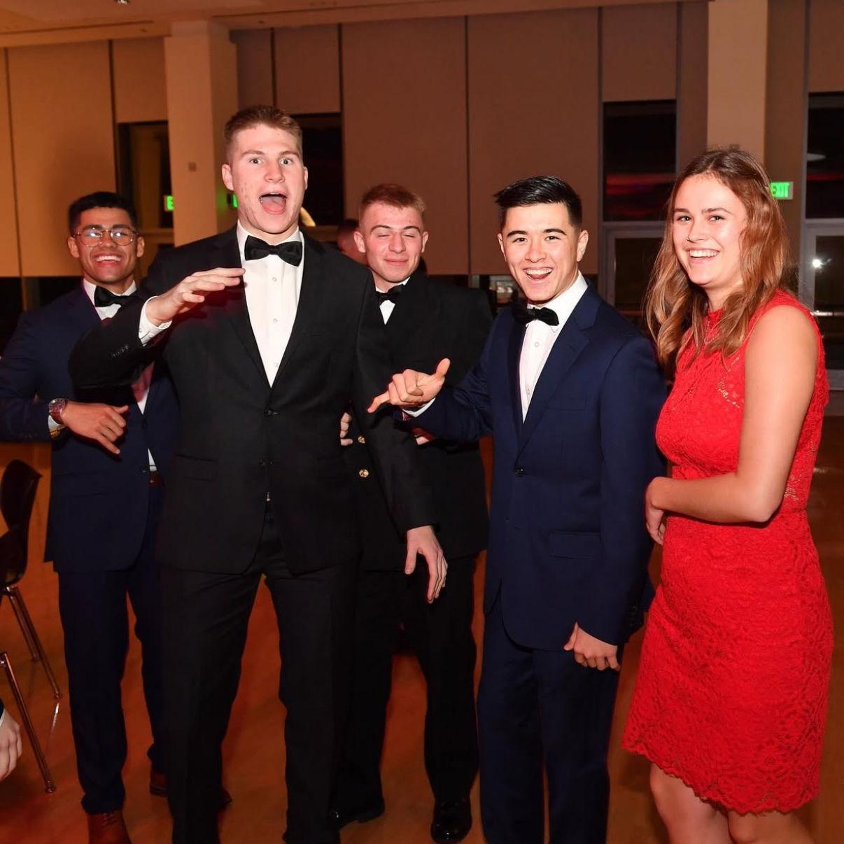First Navy/Marine Corps Ball 2021 with friends