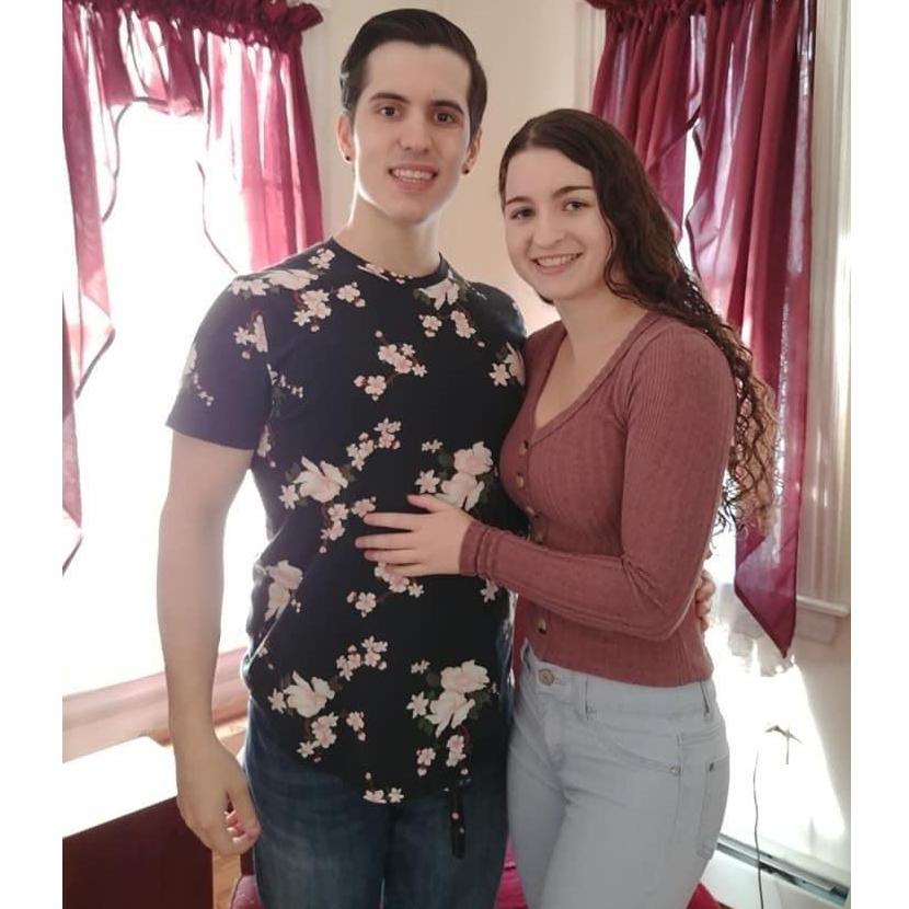 This was taken right before going out to celebrate Shaina's 21st birthday. (2019)