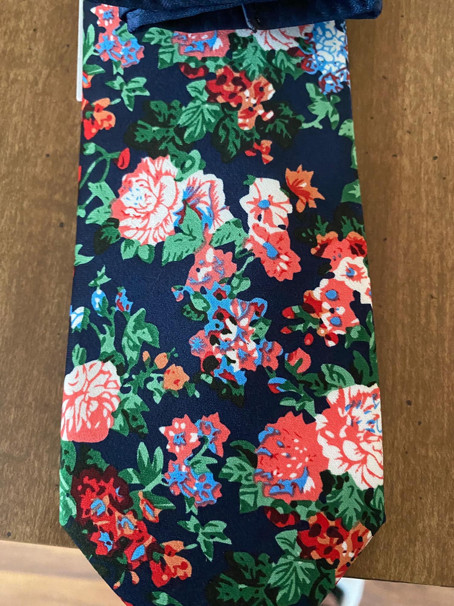 Groomsmen’s tie pattern