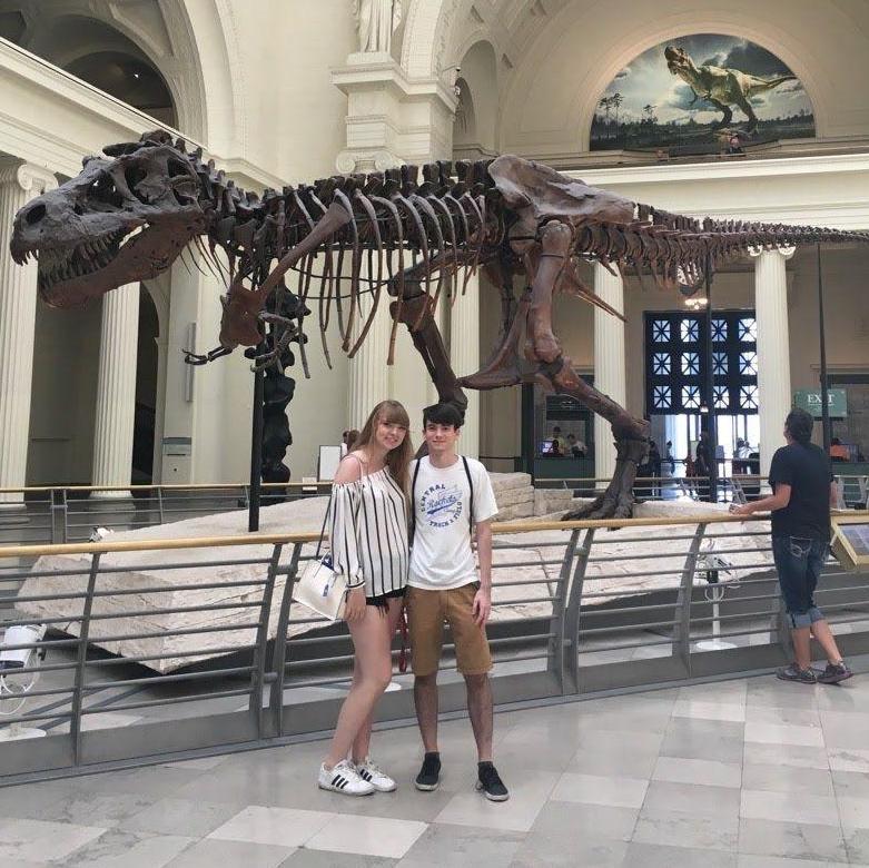 July 2017 - First time I visited Wes at home in the Chicago burbs (St. Charles). We love going to museums!