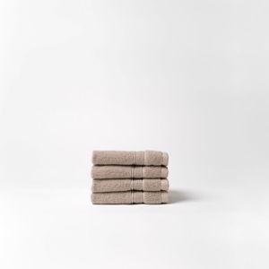 Luxe Washcloths Sand
