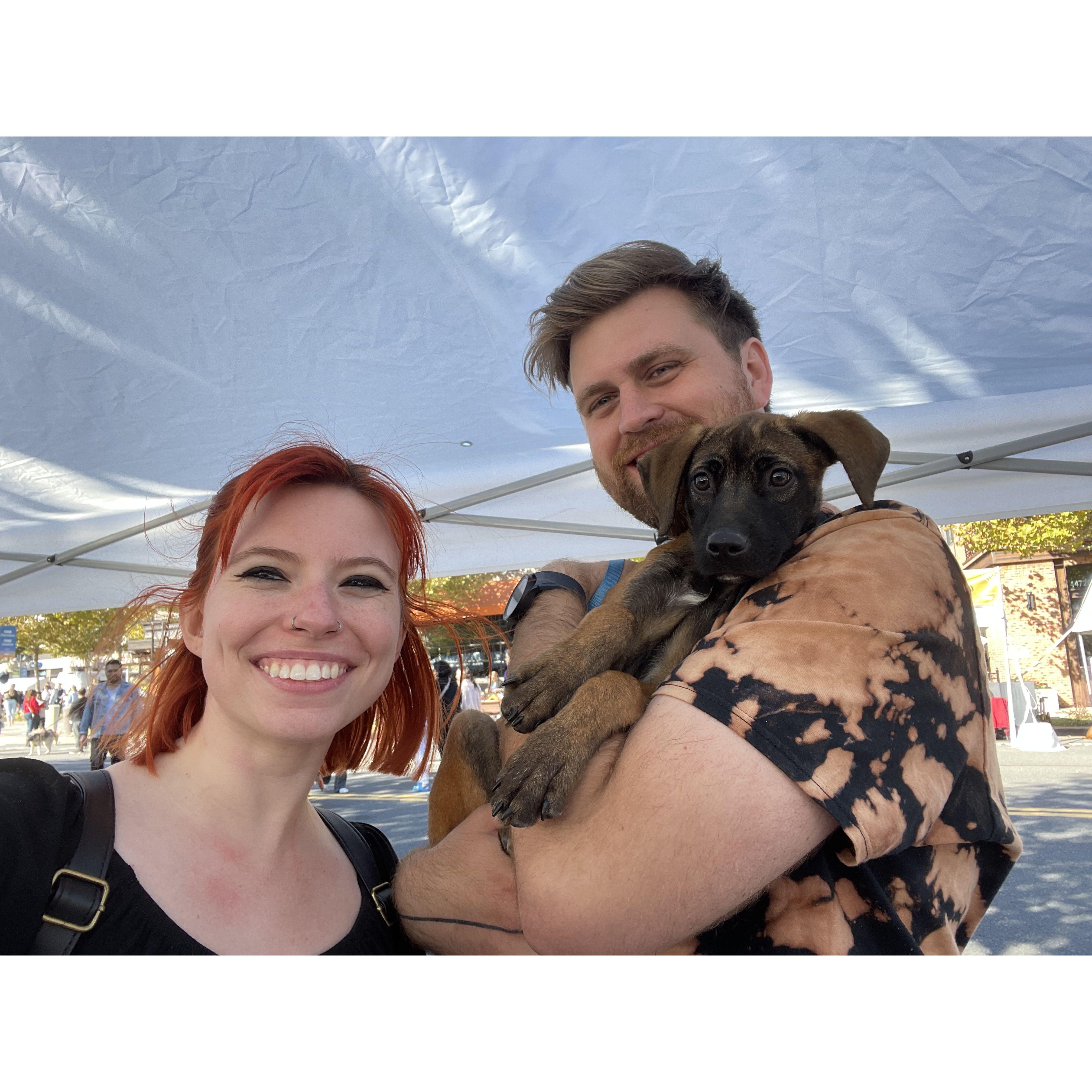 Our first addition to the family (this is when we KNEW we were serious) 
October 29th, 2022