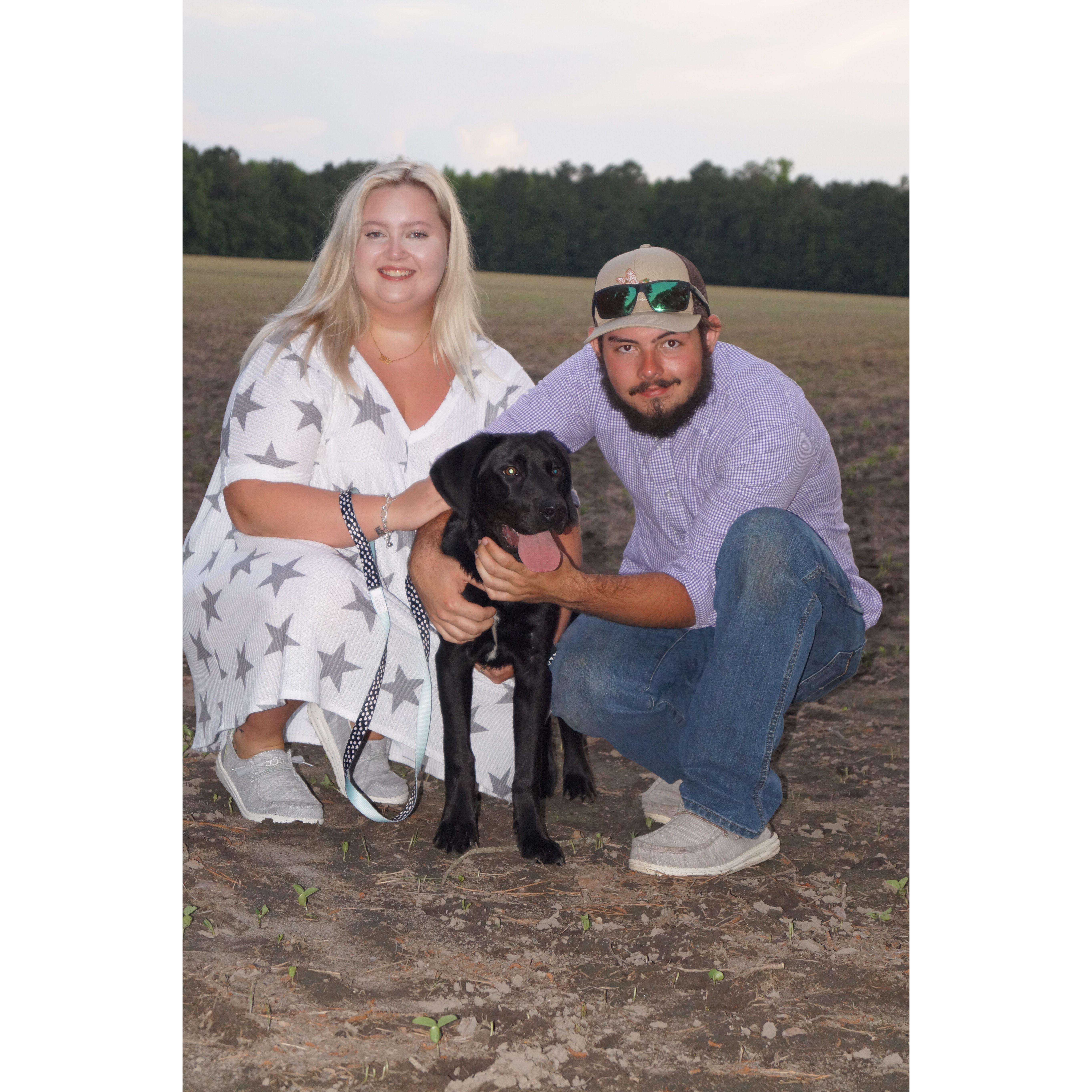 This is Kylo their 1st fur baby