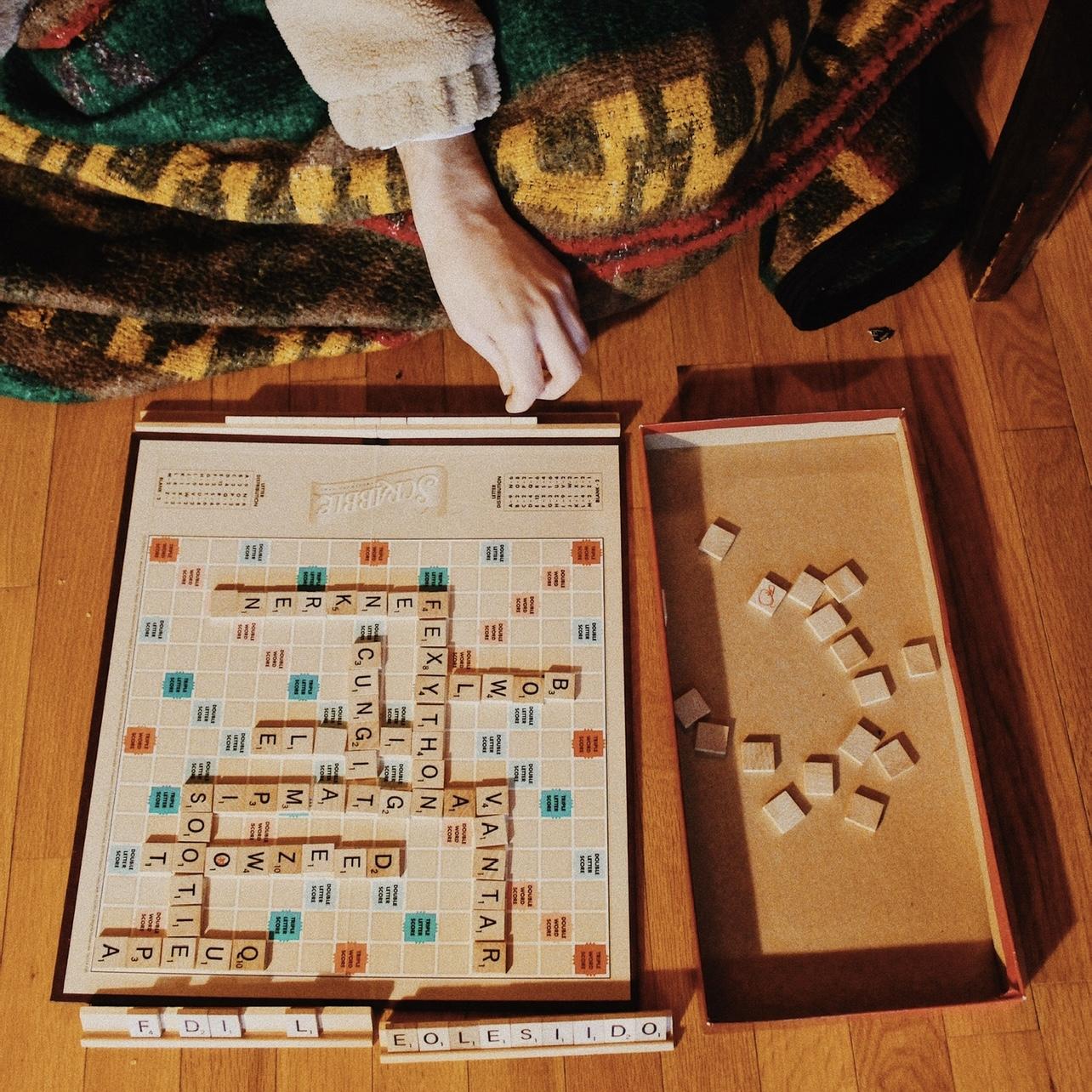 Winter 2019. After 3 long months apart, we got to spend quality time together on a winter retreat in Berea, Kentucky. We came up with our own version of Scrabble where we made up the words we played!