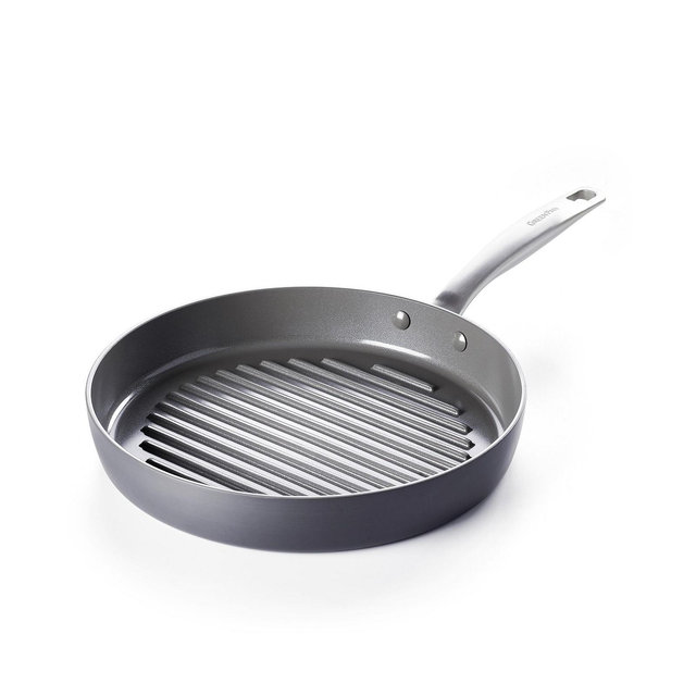 GreenPan Chatham Ceramic Nonstick 11" Round Grill Pan