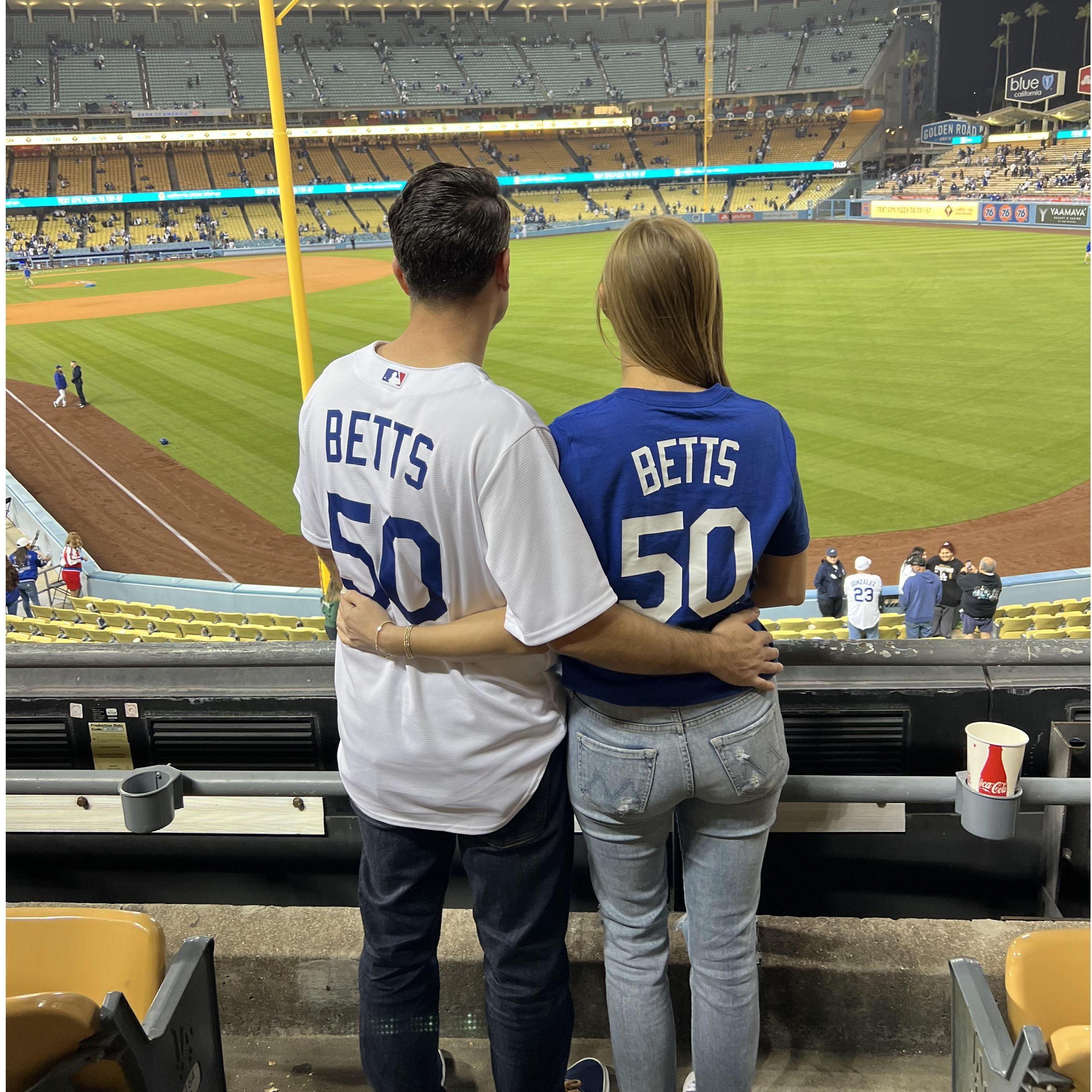 Doing what we do best... celebrating Dustin's beloved Dodgers!  Hoping for a 2025 WS win!