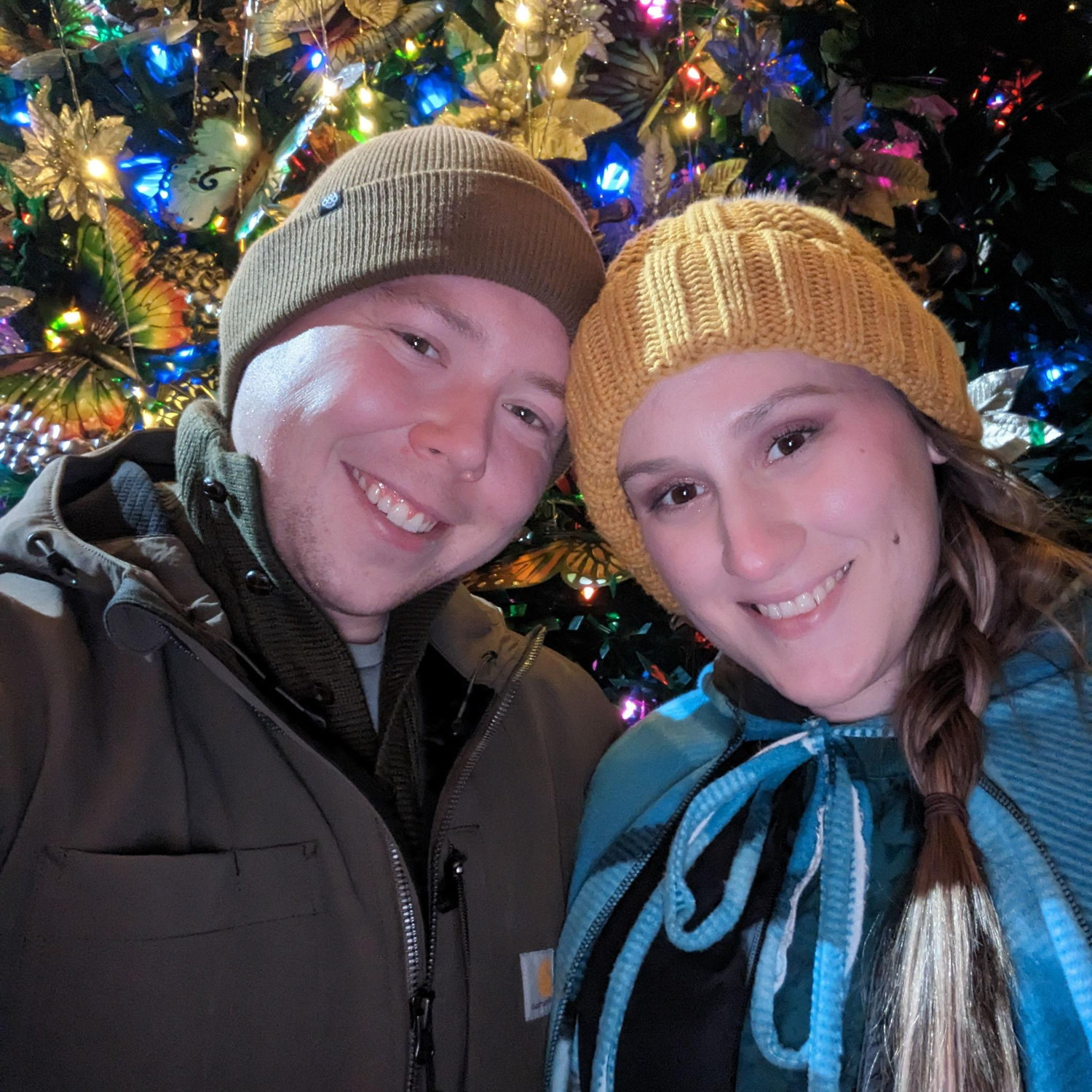 Philadelphia Zoo's holiday lights.