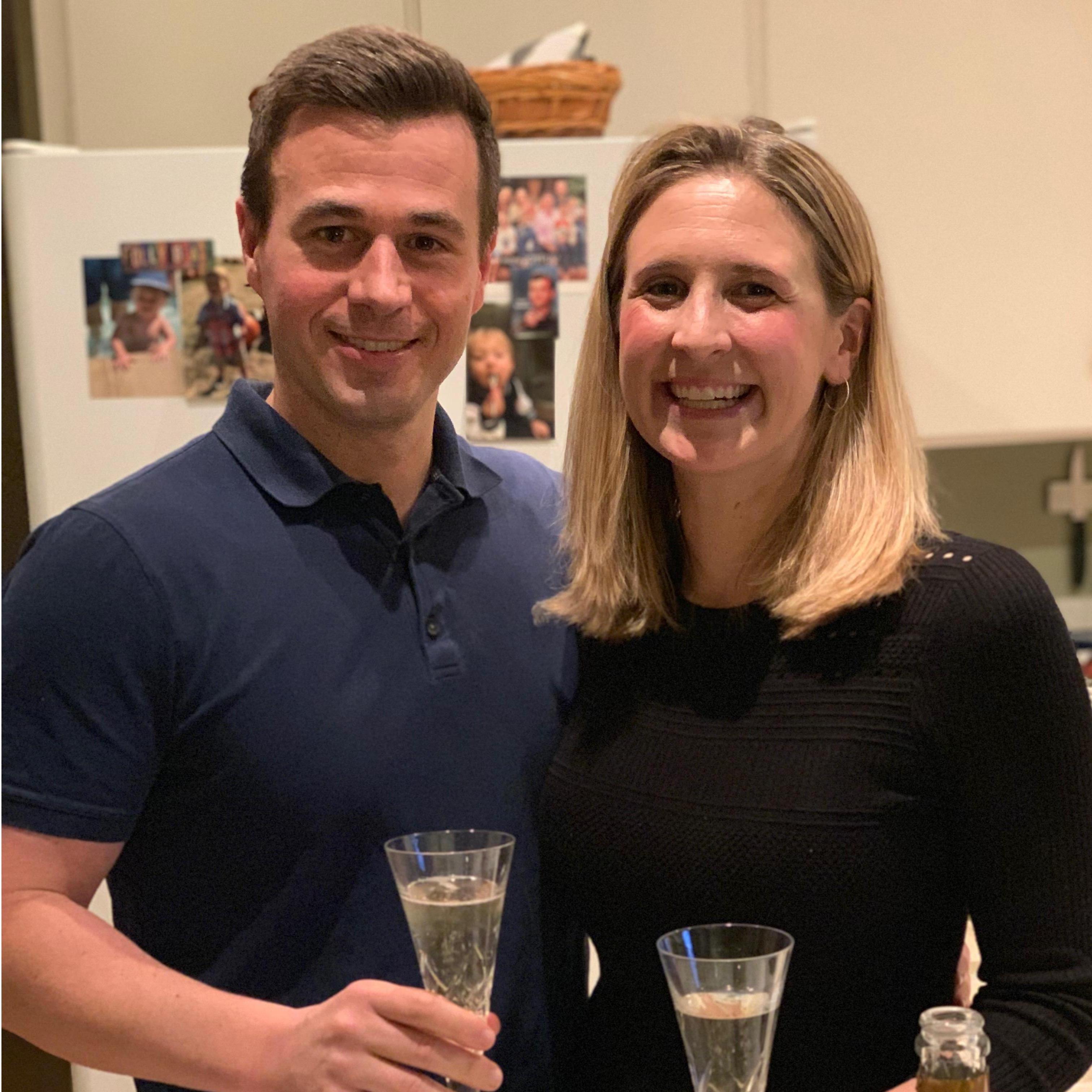 Christmas Eve 2018, still celebrating 2 weeks after being engaged!