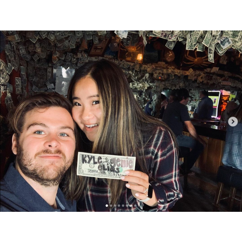 Left our mark in Homer, Alaska! If you ever go there, look for our bill at Salty Dog Saloon!