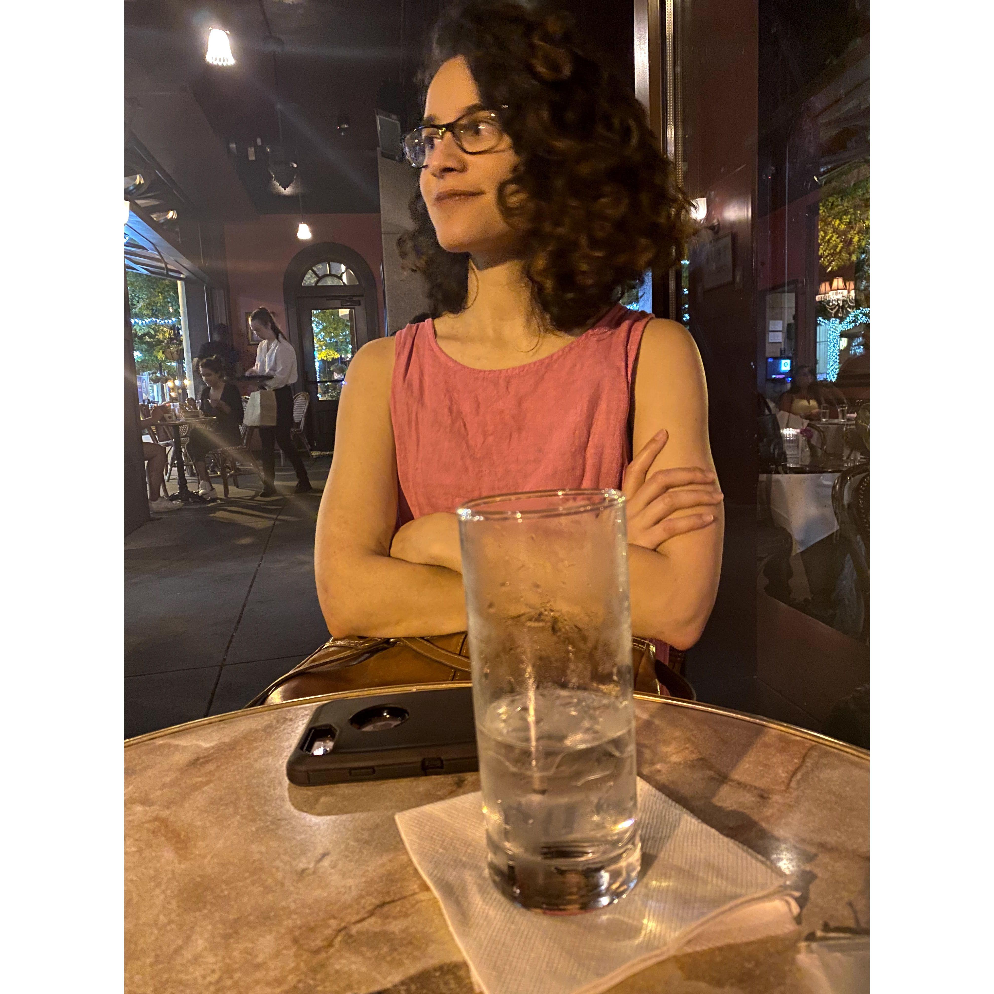 Date at Cafe Intermezzo Atlanta, GA