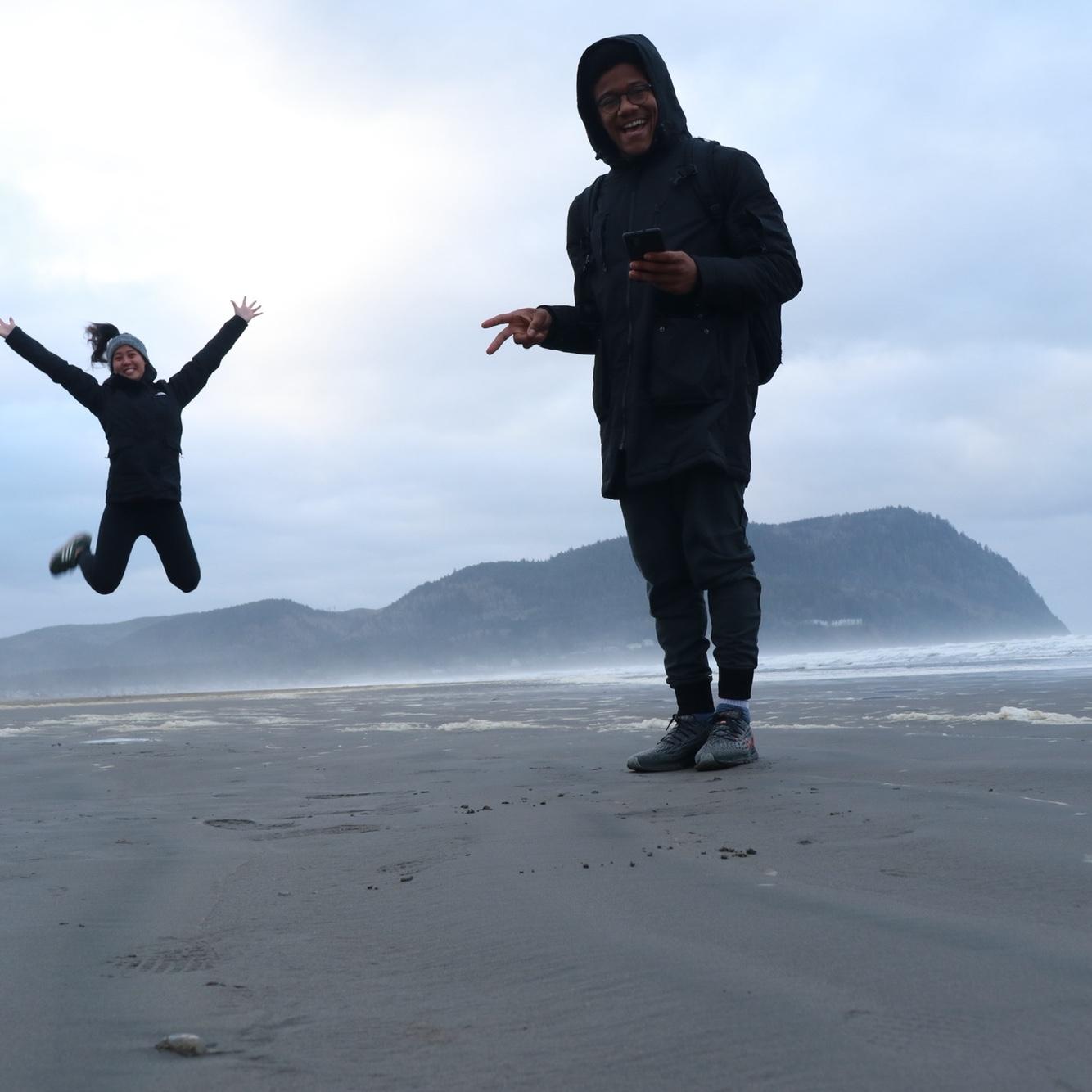 to the first trip to the west coast