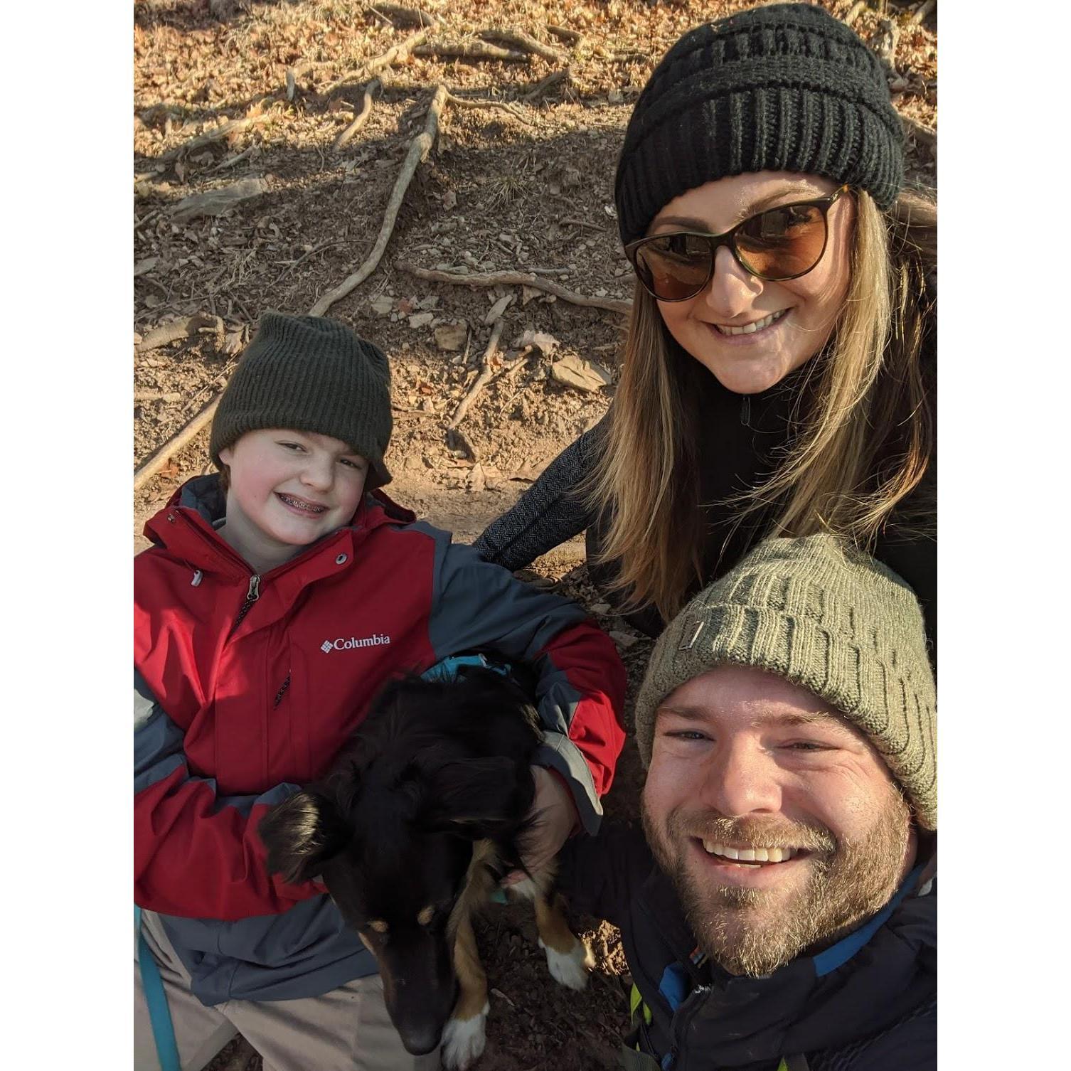 We love our winter hikes!