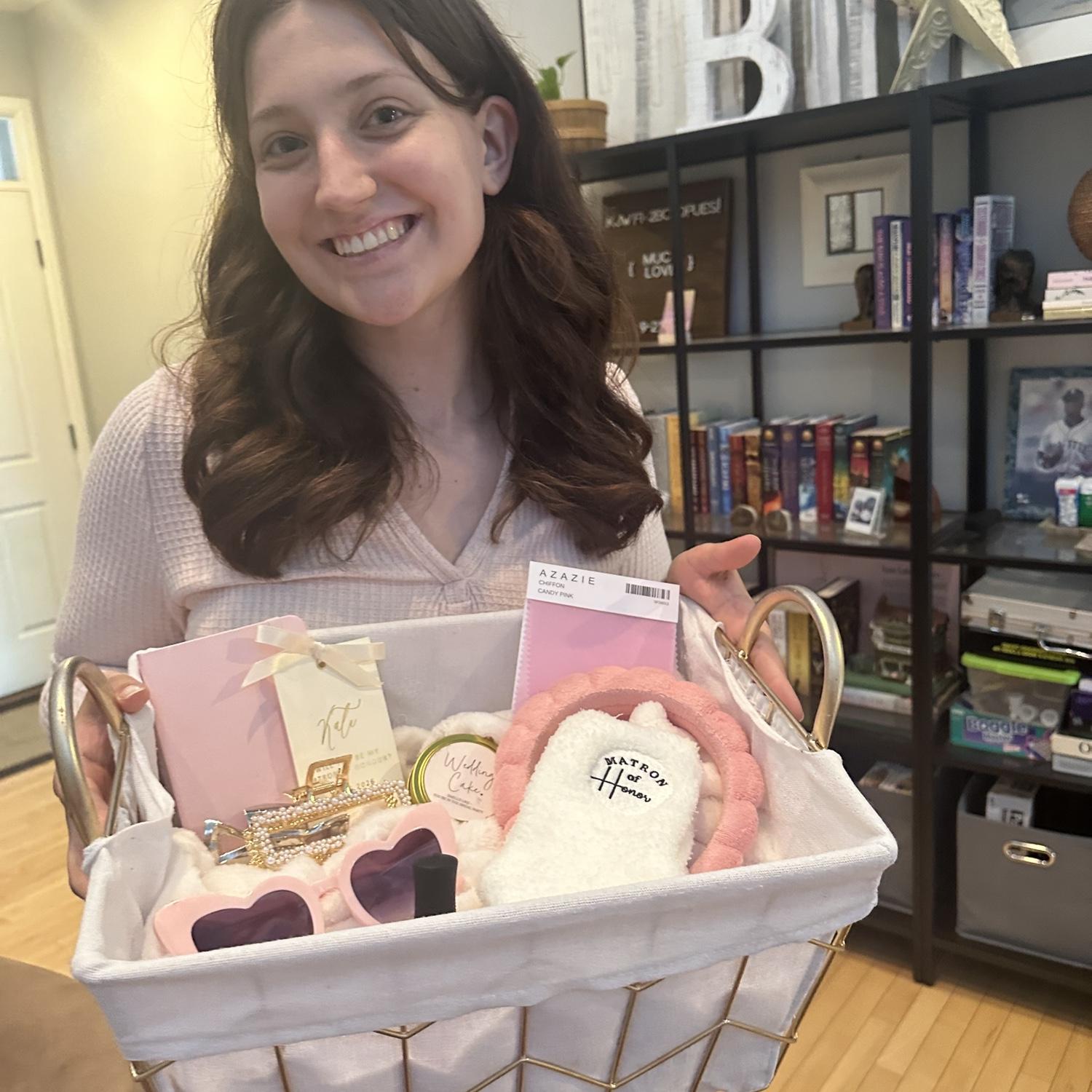 asking Kate to be Mikayla’s matron of honor!