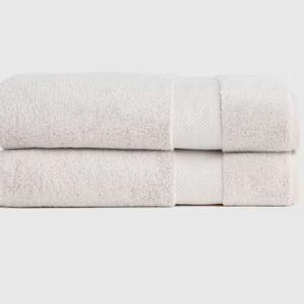 Turkish Ultra Plush Bath Sheet (Set of 2) - Silver