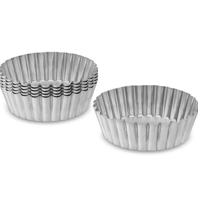 Gobel Traditional Finish Mini Round Tart Pans, 4"