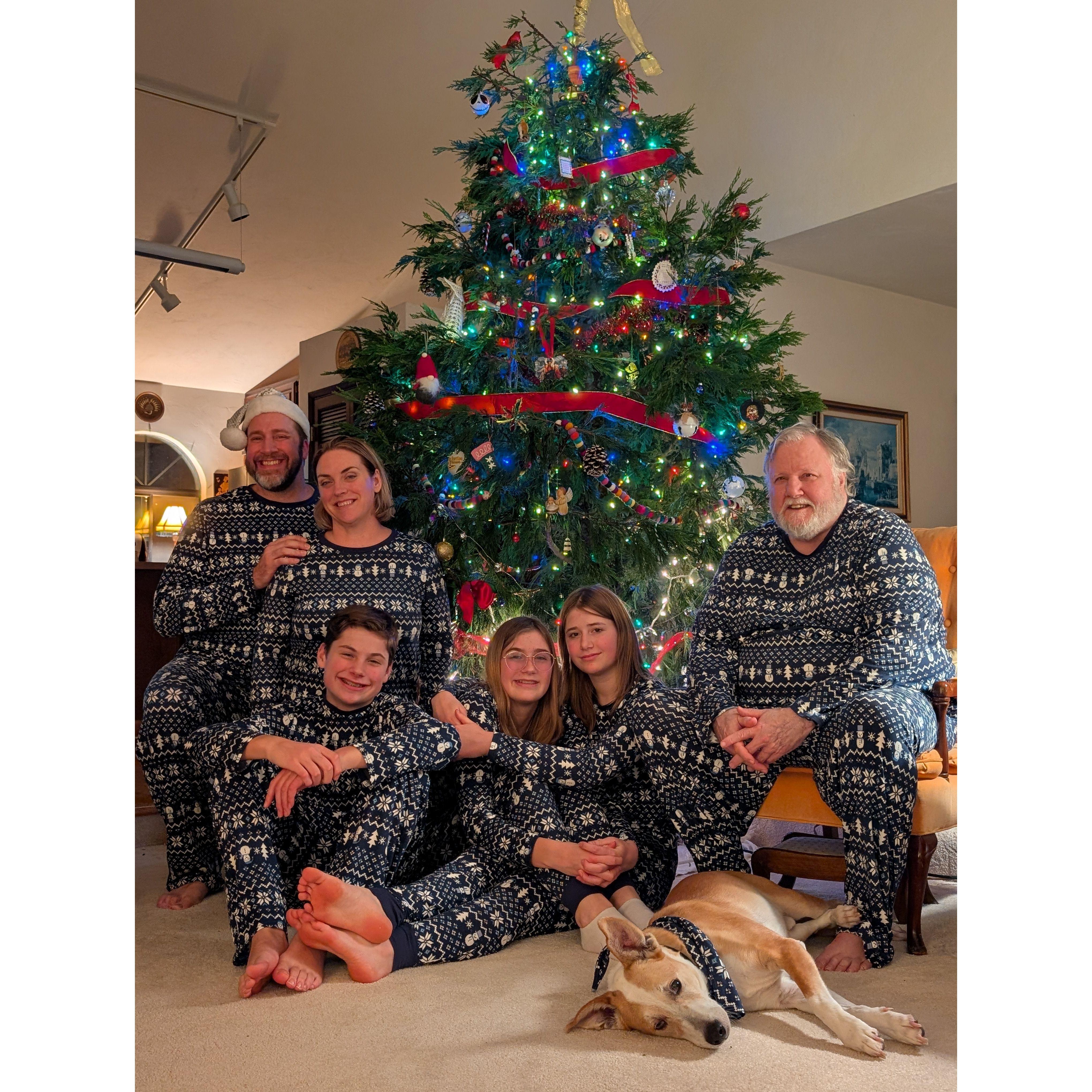 Christmas Eve 2024. The night before Logan proposed