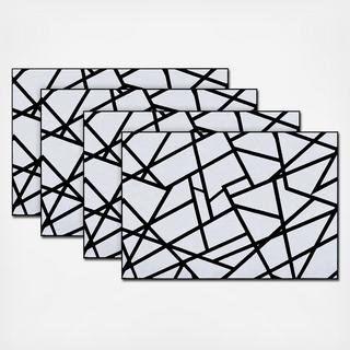 Angles Placemat, Set of 4