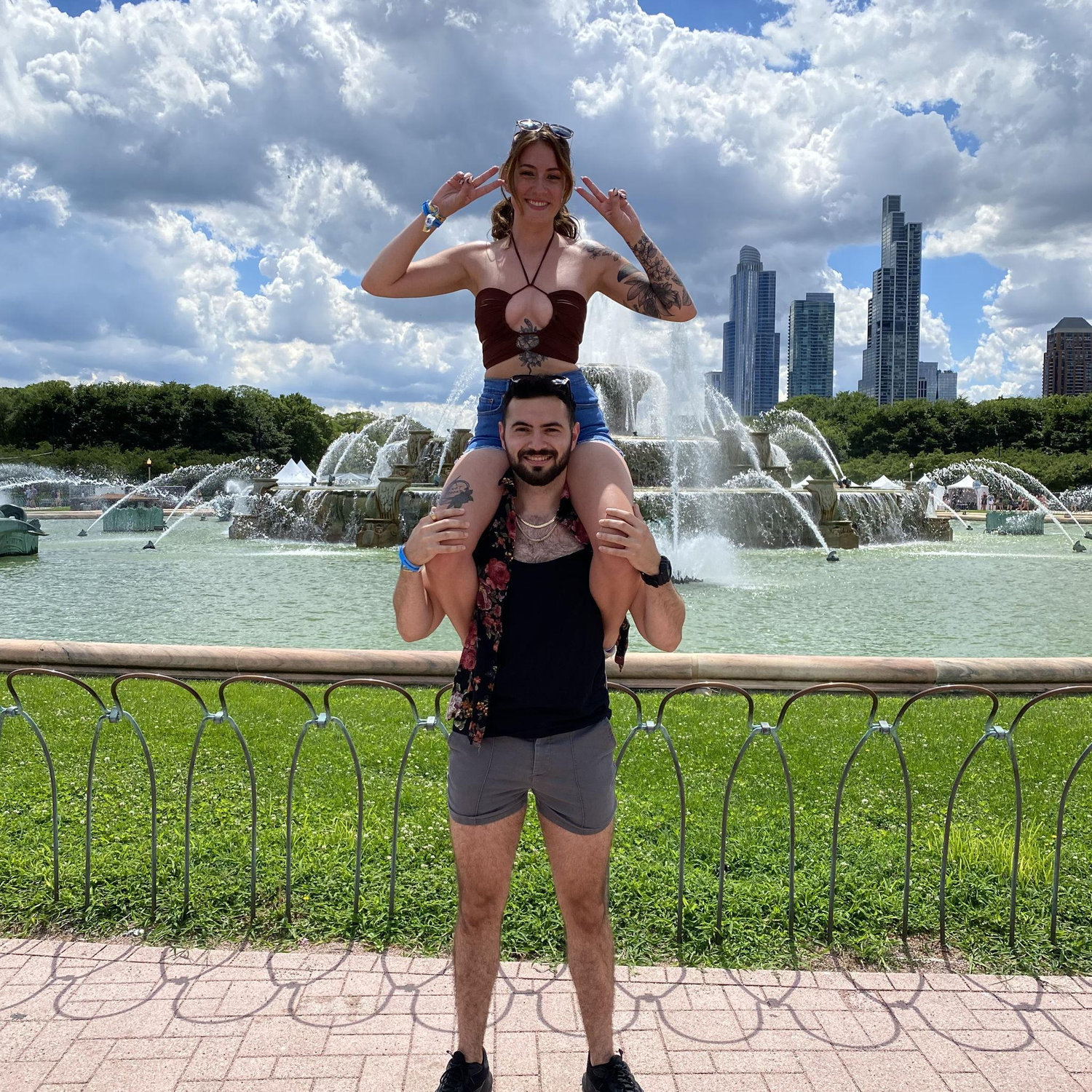 Our first trip was to Chicago for Lollapalooza in 2022