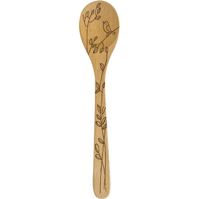 Talisman Designs Laser Etched Beechwood Mixing Spoon, Nature Collection