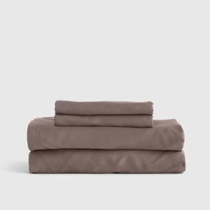 Organic Bamboo Sheet Set | Queen Size in Stone