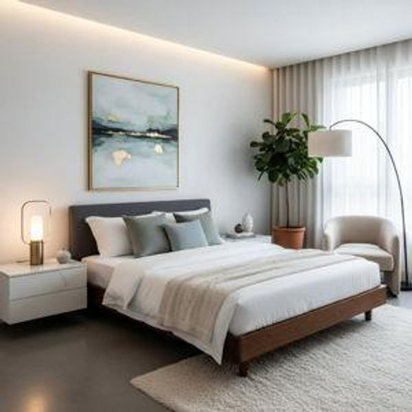 Bed-Set (Mattress, Frame, Bedding)