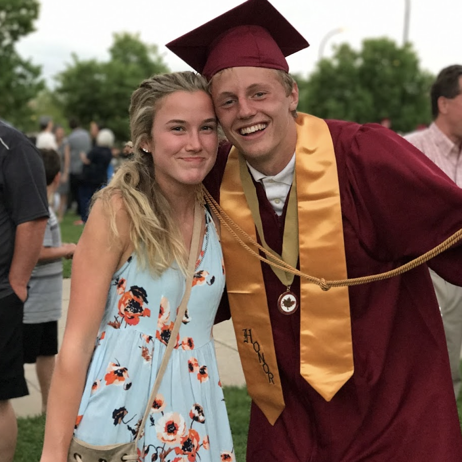 Alex graduated (June 10, 2017)