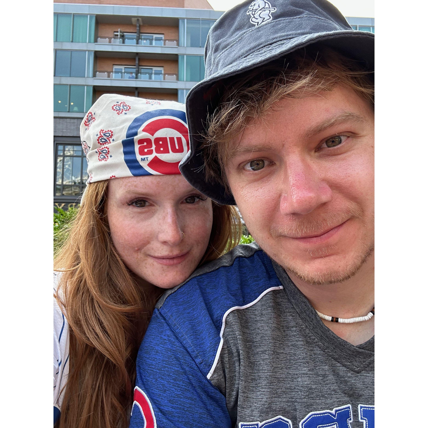 Our first cub's game at Wrigley!