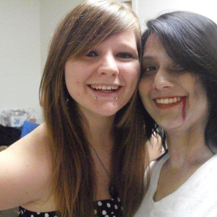 October 2011 Zombie ball. We started dating this weekend.