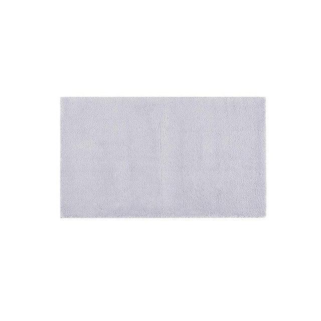 MADISON PARK SIGNATURE Marshmallow Bathroom Rug Non Slip, Luxrurious Plush Bath Mat, Absorbent, Quick Dry, Spa Design Bath Room Décor, 24x40, Grey