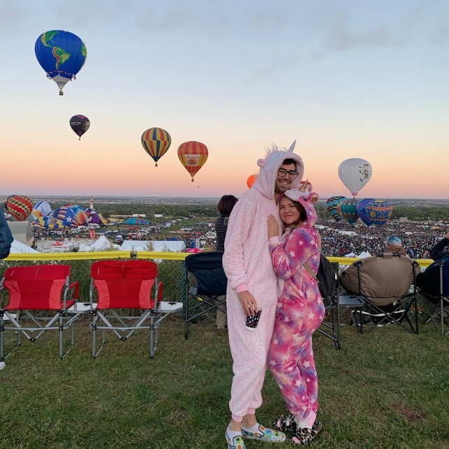 Balloon Fiesta is a huge part of our relationship. We go every year and even chase crew with the SunFlyer sometimes!