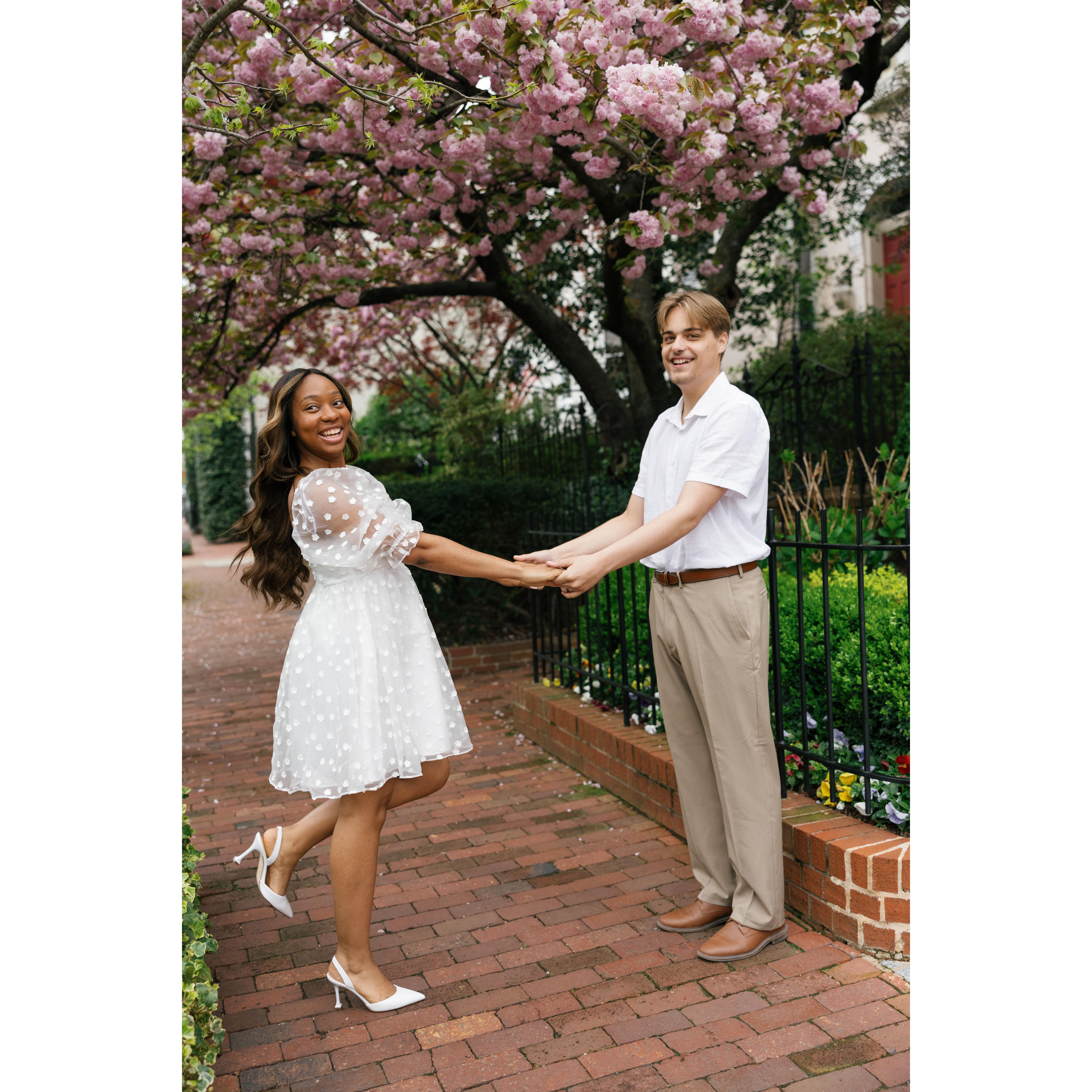 Engagement Photos Georgetown D.C. 2025