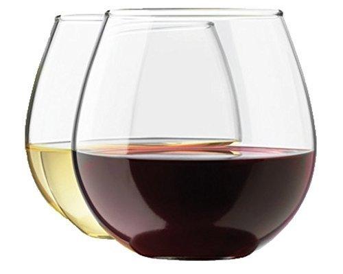 Royal Stemless Wine Glass Set, 6-Pack