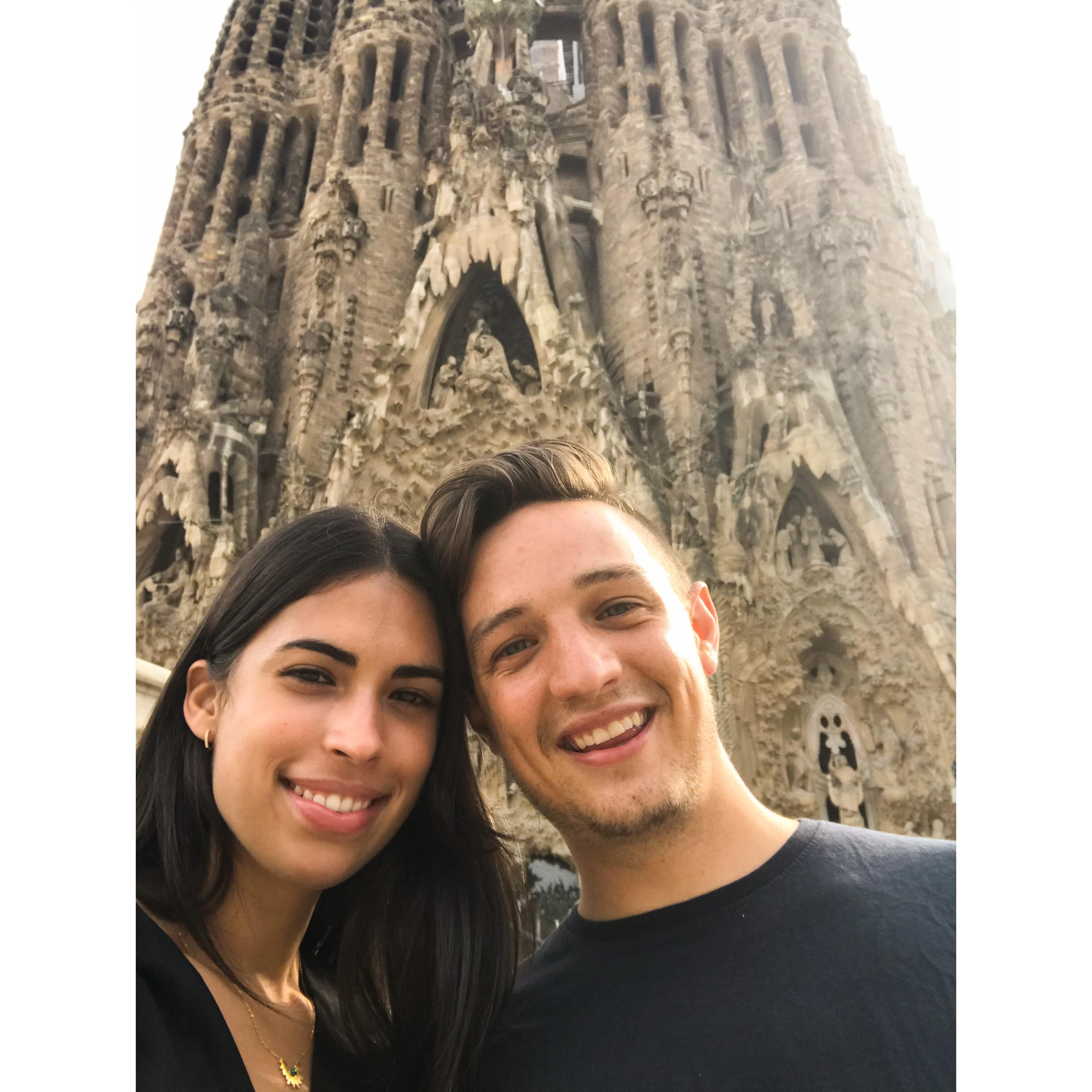 The Sagrada Familia in Barcelona