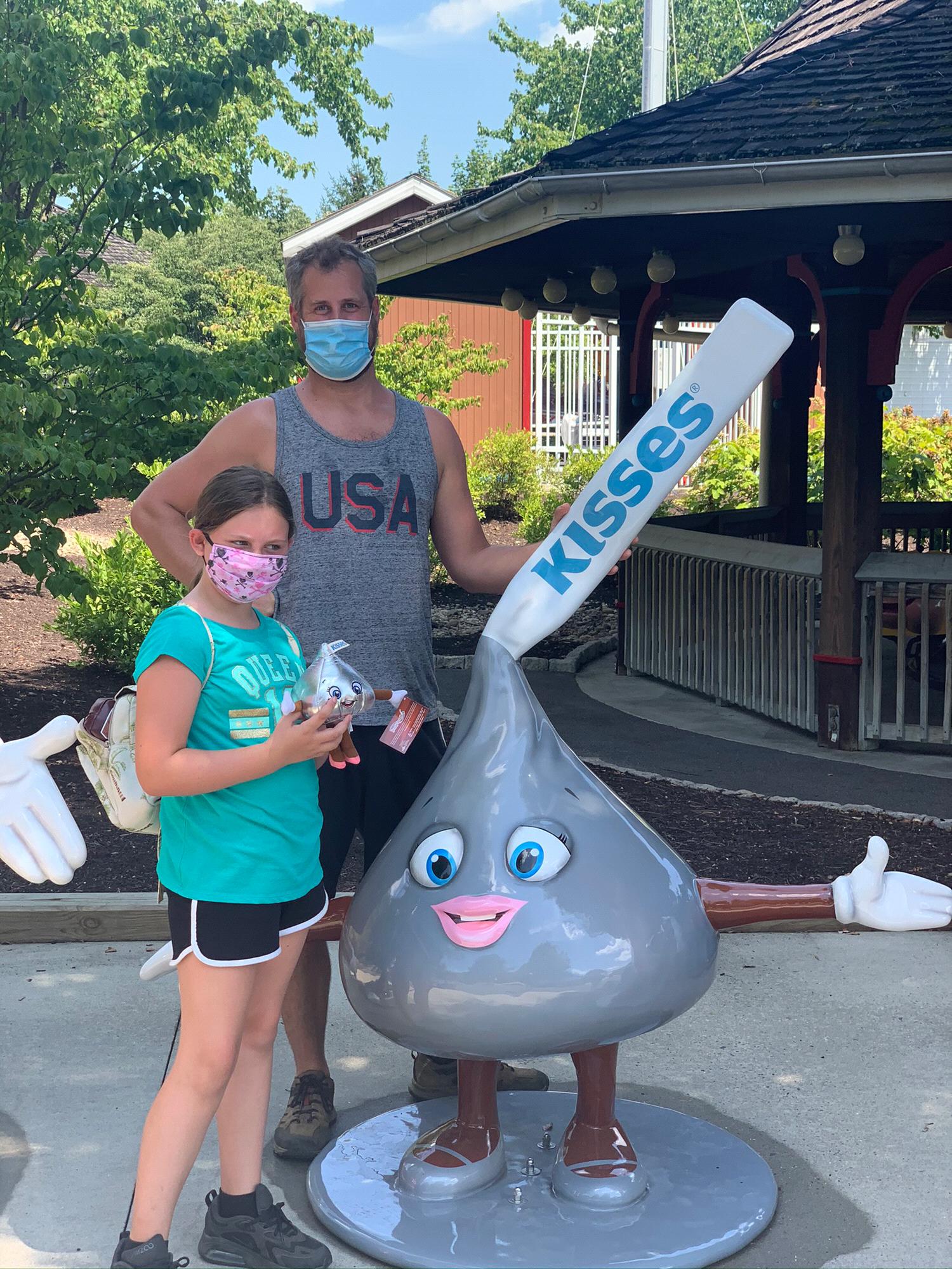 We even managed to squeeze Hershey Park into our new normal, on the hottest day of the summer!!