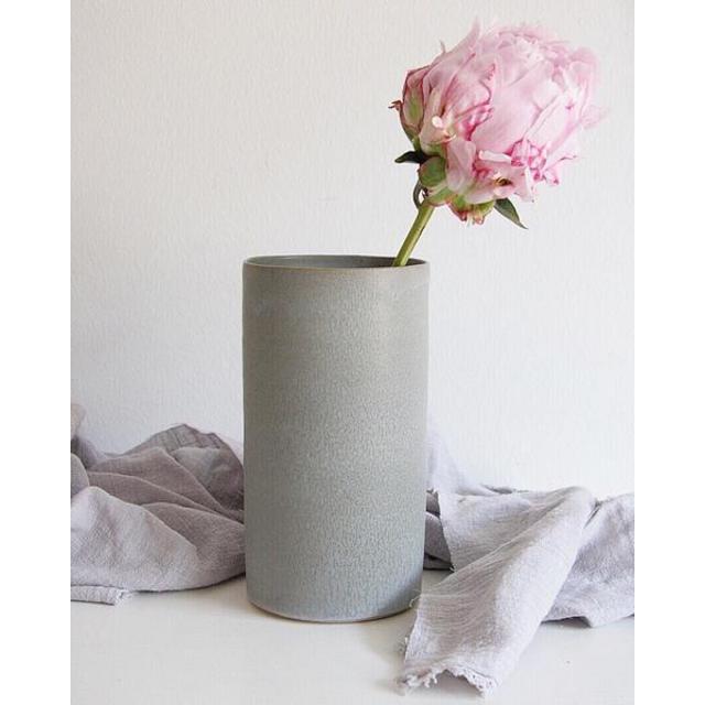 Cylinder Vase No. 1 in Desert Sage