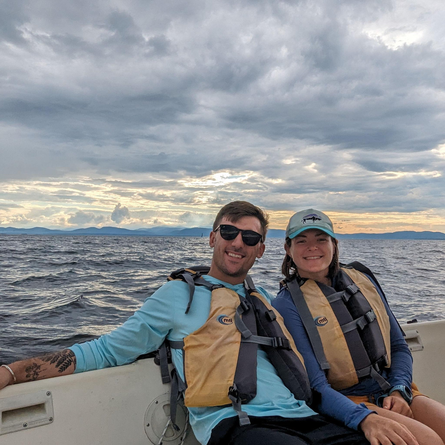 Sailing with Sarah on Lake Champlain!