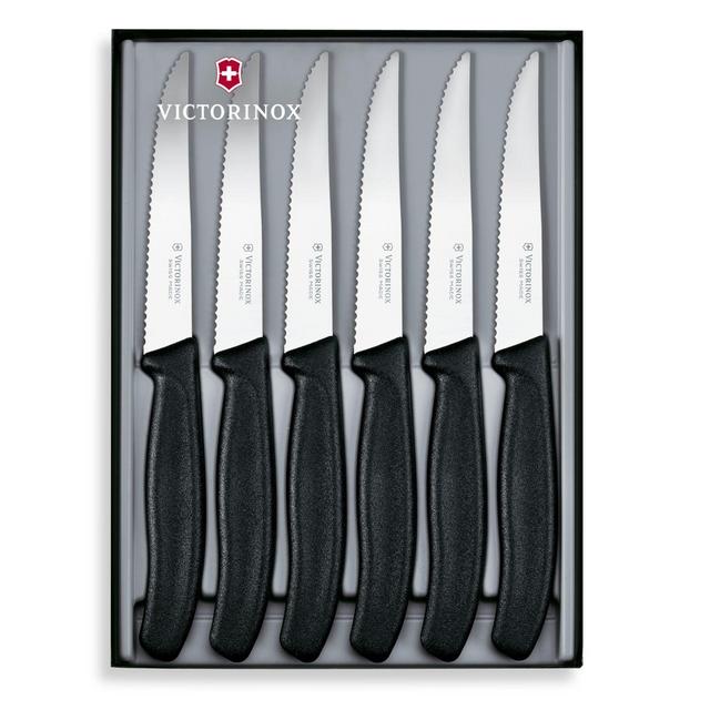 Victorinox Swiss Army Classic 4-Inch 6-Piece Steak Knife Set