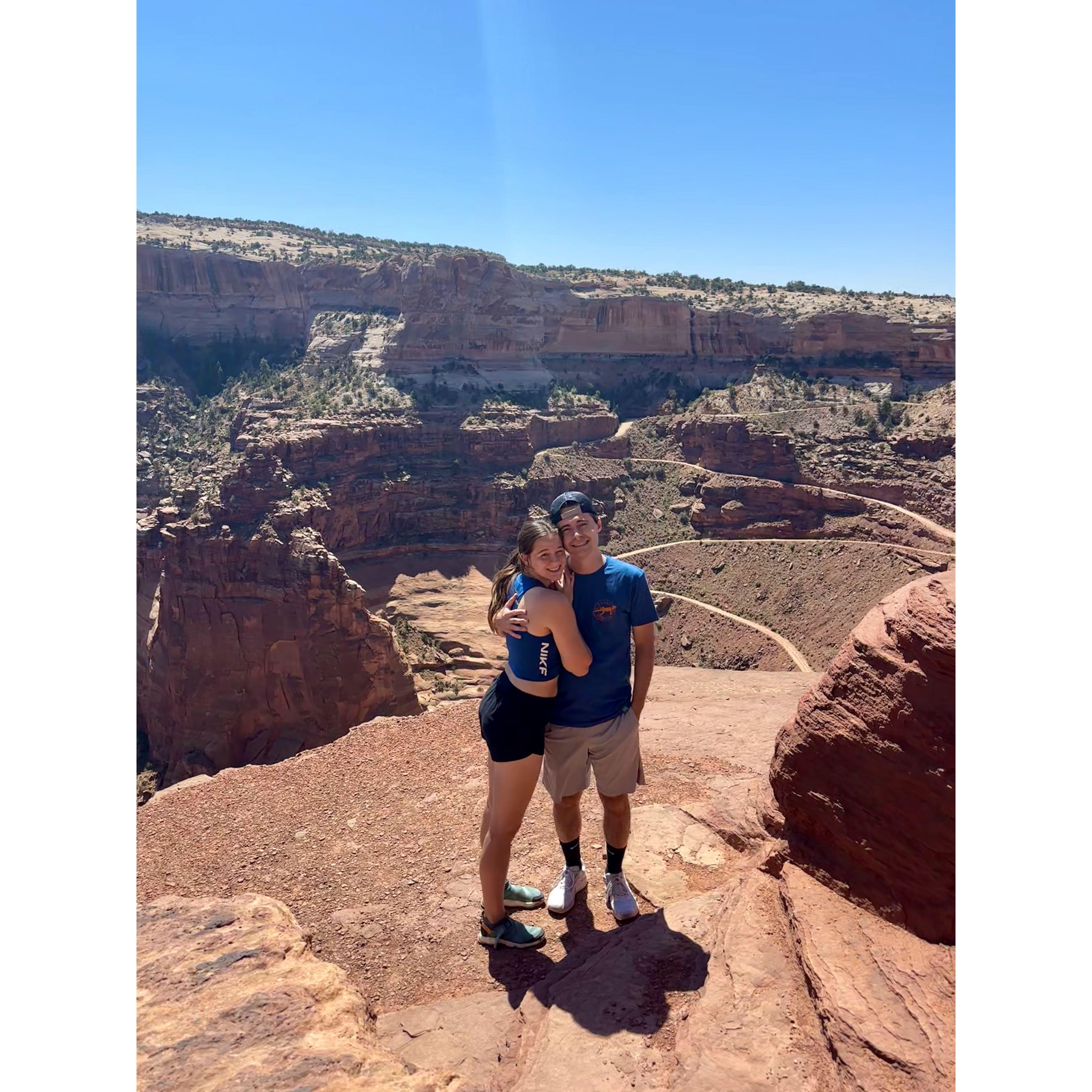 the DeJong Utah trip