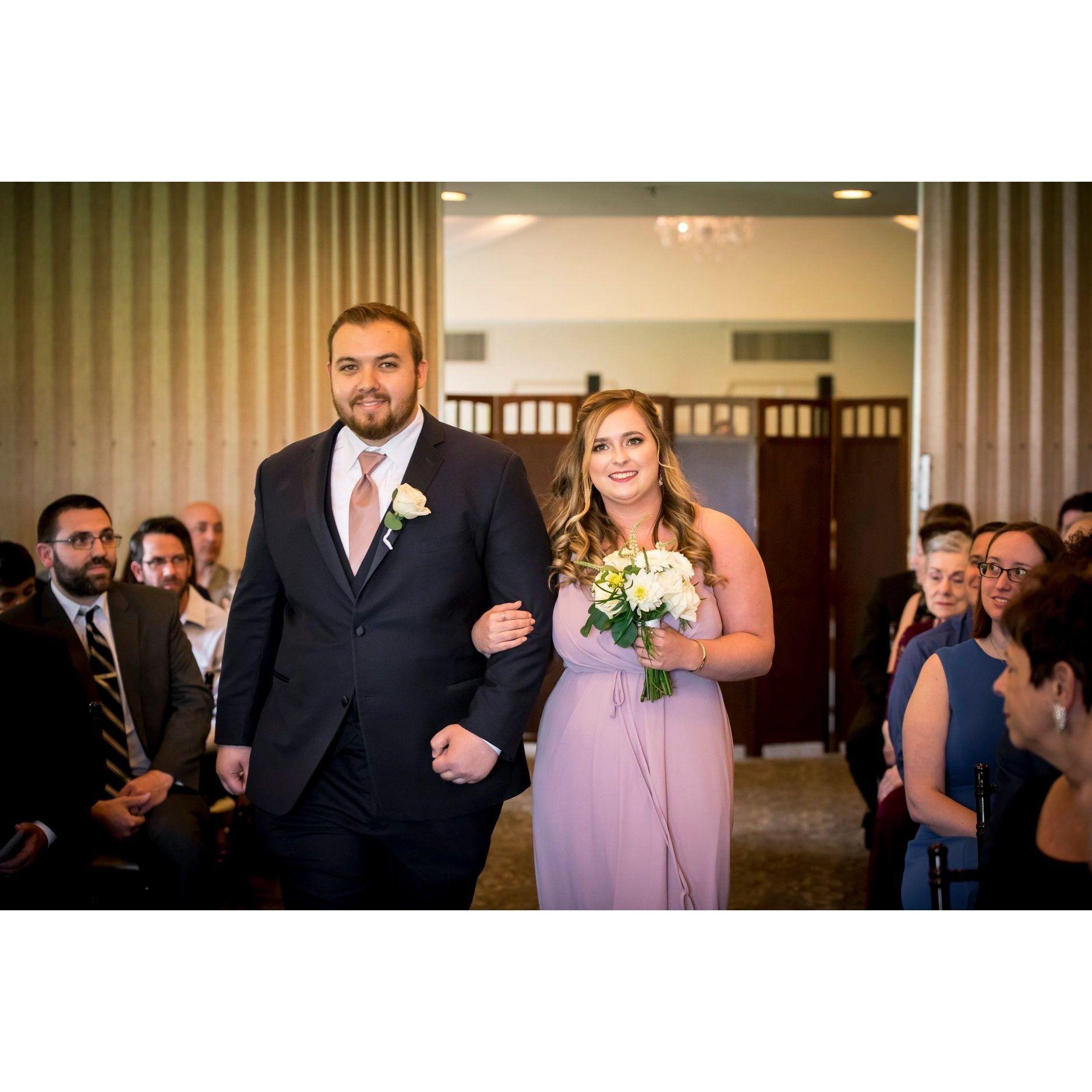 Kelly and Jesse's wedding 2019.